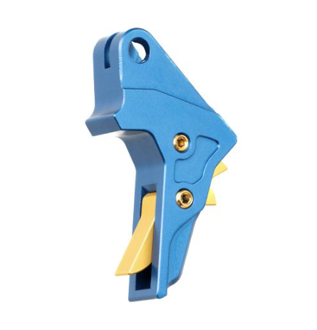Tyrant Designs - S&W M&P 1.0/2.0 Trigger - TD-MPTRIGFSC-BLUE/GOLD