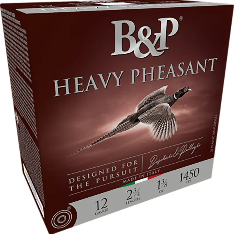 B Ammunition 203B14H4 Heavy Pheasant 20Gauge 3" 1 1/4oz 4Shot 25 Per Box/10 Case