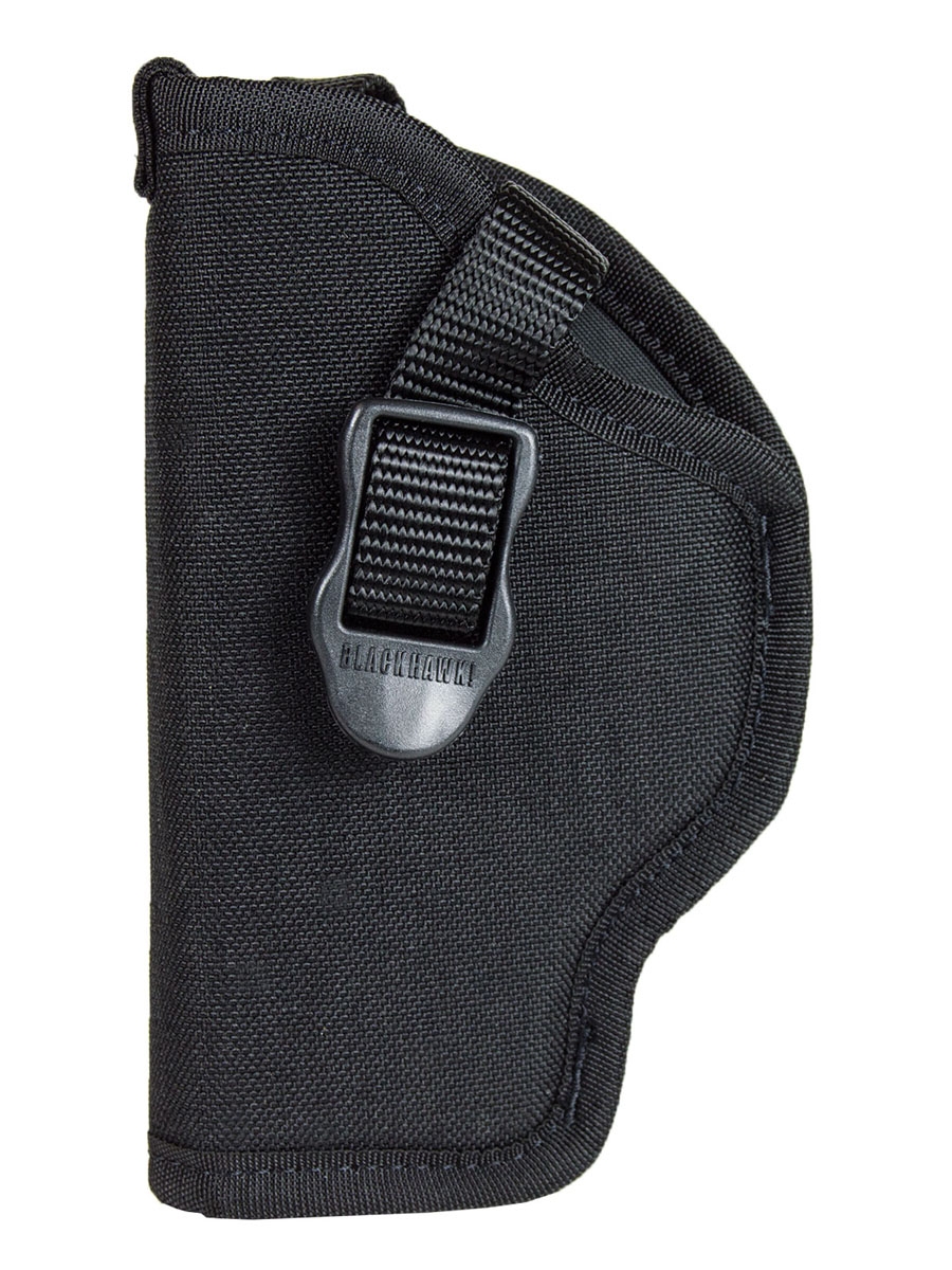Blackhawk! Black Nylon Hip Holster, Left Hand Size 7