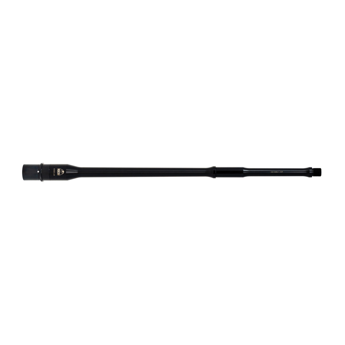 Faxon Firearms Duty Rifle-Length Button Rifled Big Gunner Barrel .308 Win 20", Black