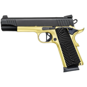 1911 Superior .45 ACP 5 FO Blk/Gld G10 2/8rd