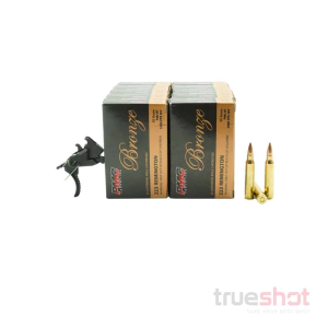 BUNDLE DEAL: Hiperfire Hipertouch Reflex Single Stage Curved AR-15 Trigger and 200 Rounds of Ammo - PMC 223 55 Grain
