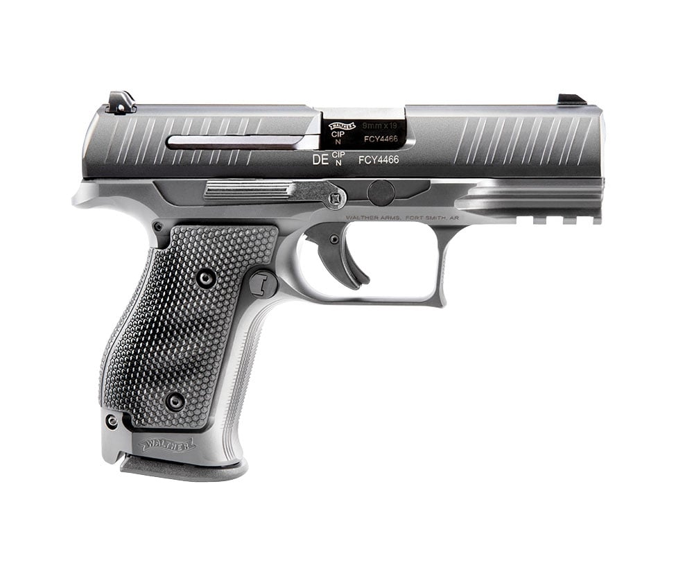 Walther PPQ Q4 Match 9mm 15rd 4" Pistol, Steel Frame - 2830019