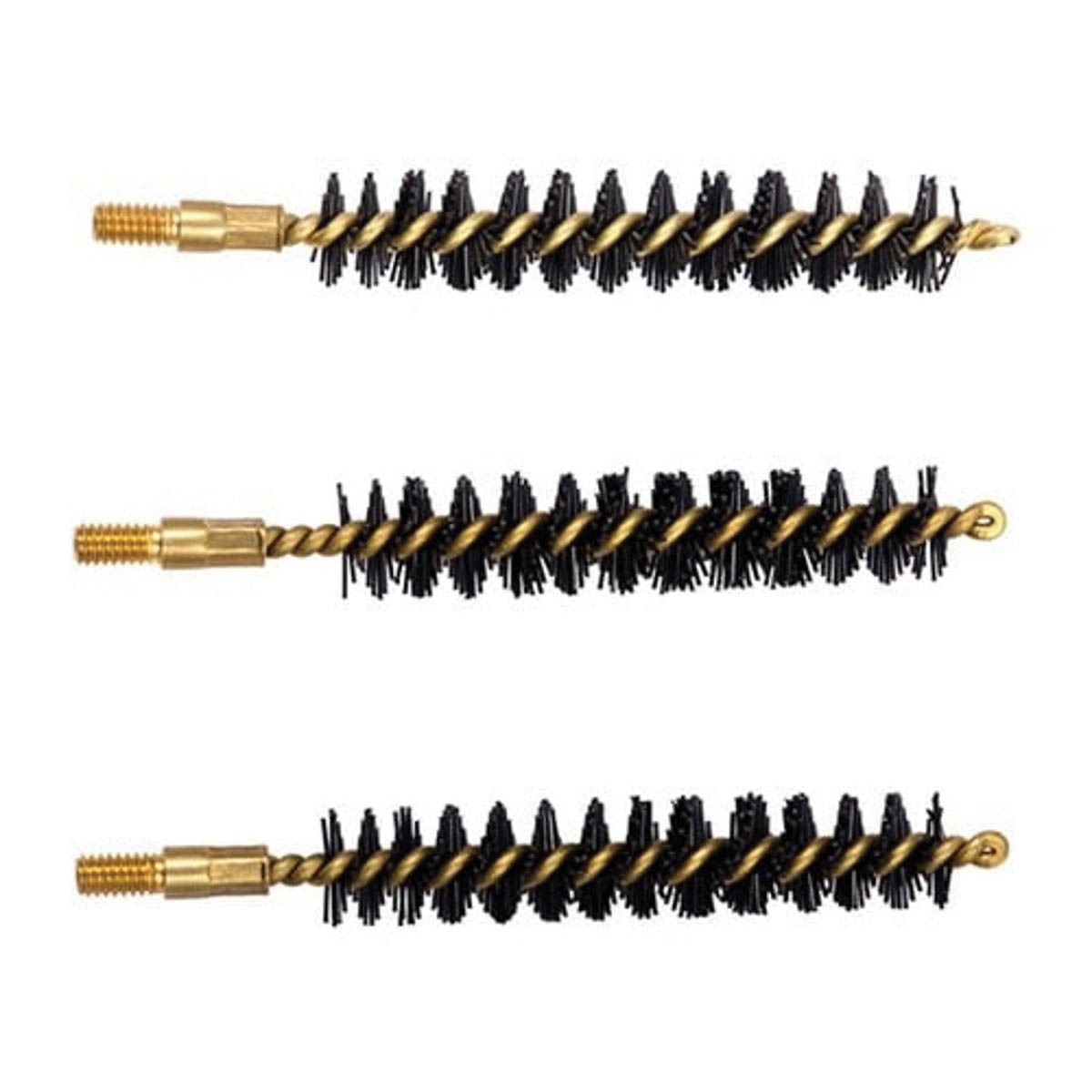 Brownells .375 Cal #8-32 Male Heavy Weight Bore Brush, Pack of 3