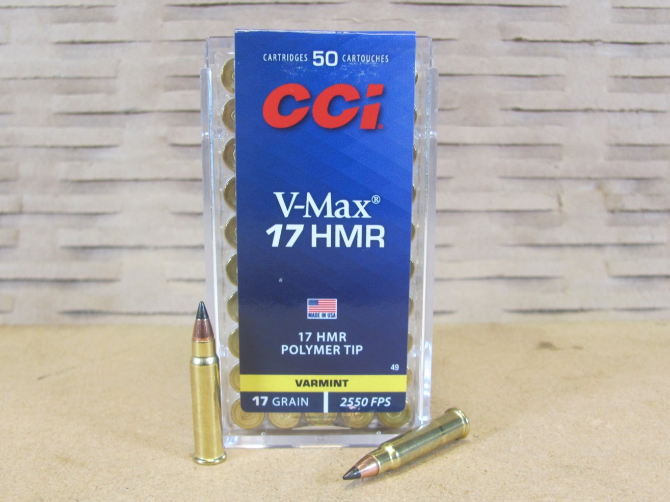 2000 Round Case – 17 HMR CCI 17 Grain Poly V-Max Bullet Rimfire Ammo For Sale – 0049