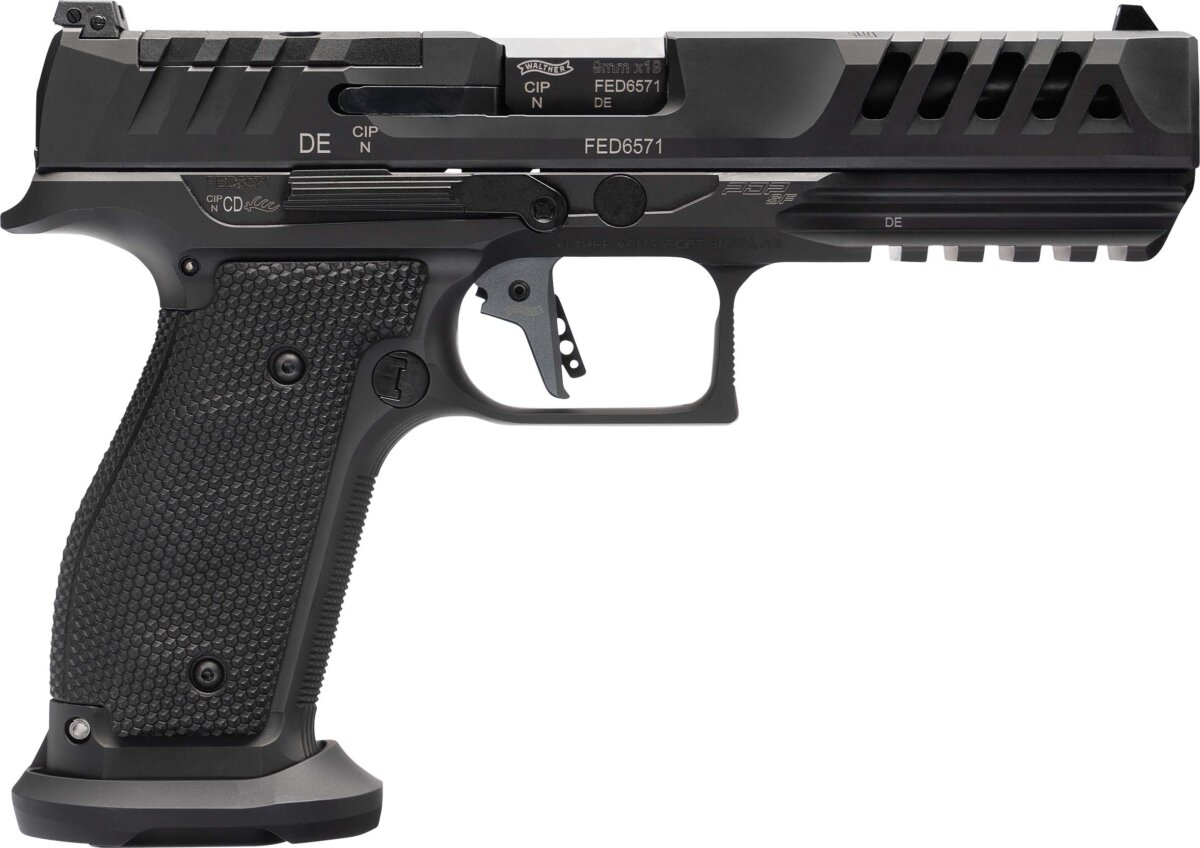 Walther Arms PDP SF MATCH 9MM 5" 10+1 OR STEEL FRAME