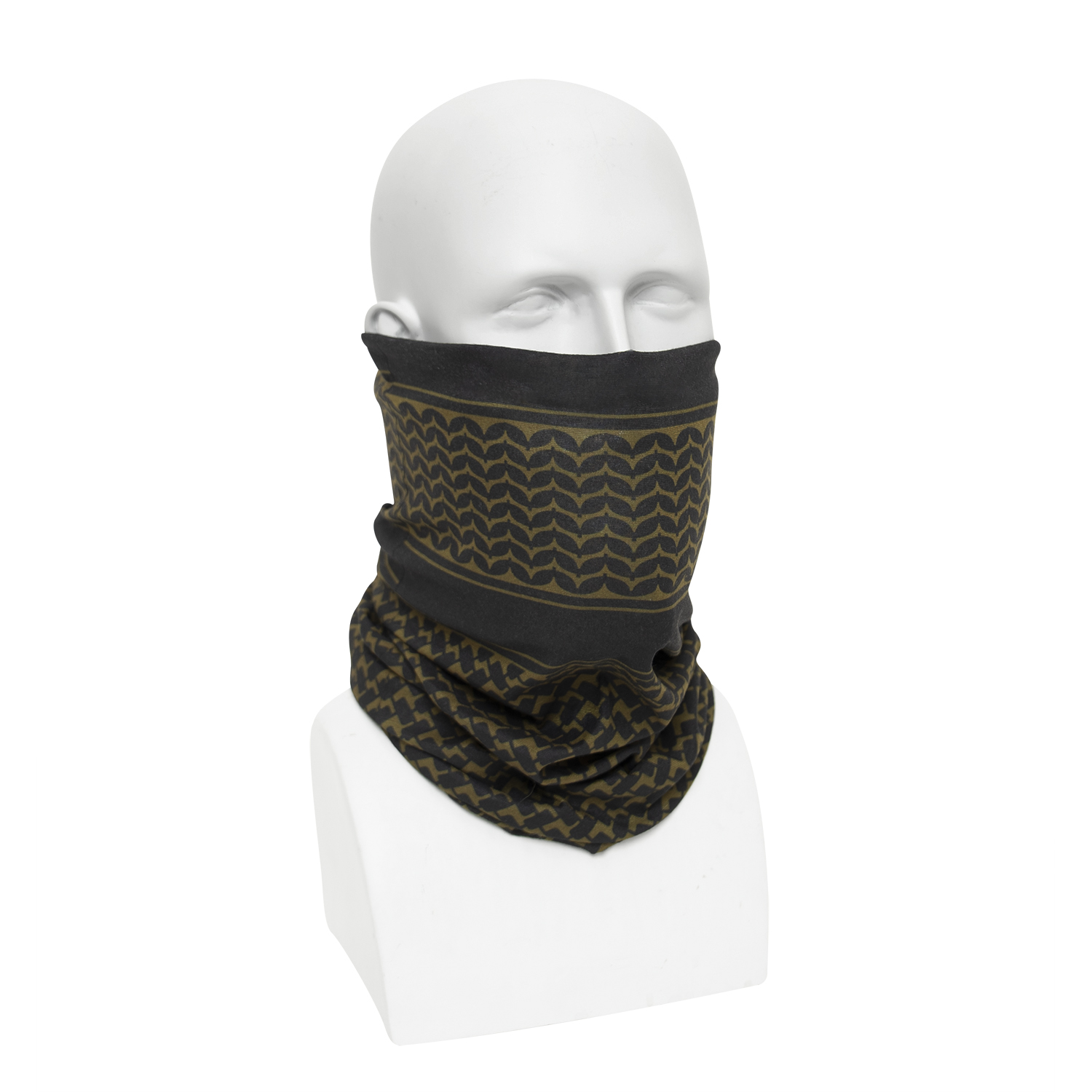 Rothco Multi-Use Tactical Wrap With Shemagh Print - Coyote Brown