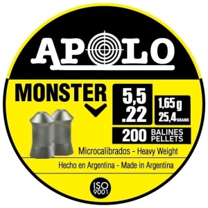 Hatsan-Usa Hatsan Apolo Monster Air Rifle Pellets 22 Cal 25.4 gr 200/ct