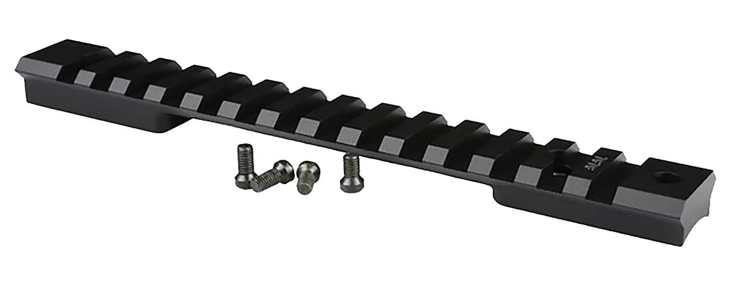 Warne 76T320MOA Mountain Tech Tactical Rail Black Anodized Aluminum Tikka T3/T3X Rifle Short Action, 20 MOA