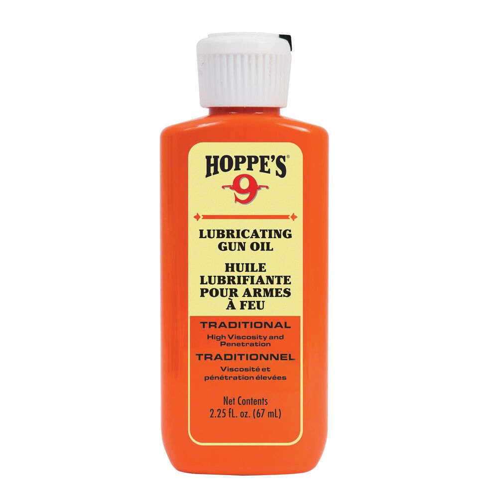 Hoppe's Traditional No. 9 Lubricating Oil, 2.25 oz Bottle Pack of 100