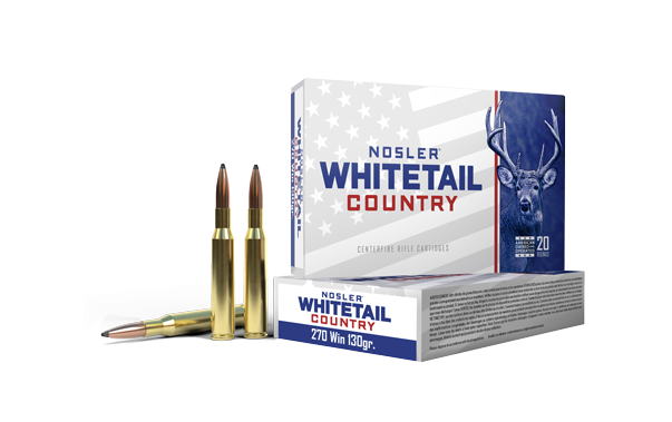 NOSLER WHITETAIL 270 WIN 130GR – SP 20RD 10BX/CS - Flat Rate Shipping Under 30lbs! - No Credit Card Fees