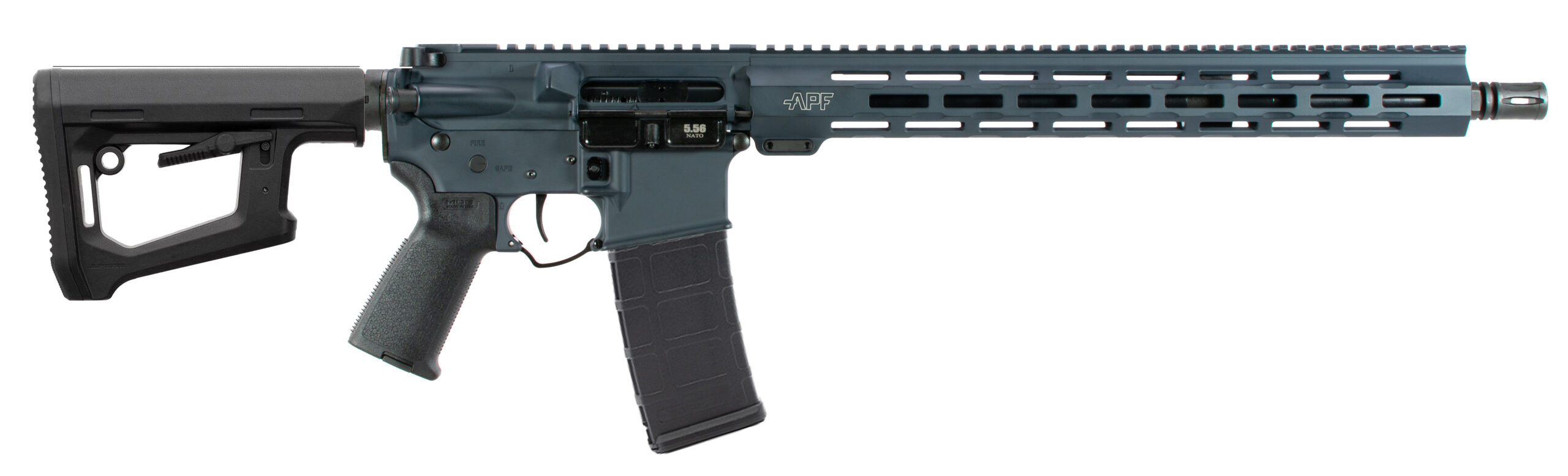 APF 5.56 NATO Fury Semi Auto Rifle - Stealth Gray