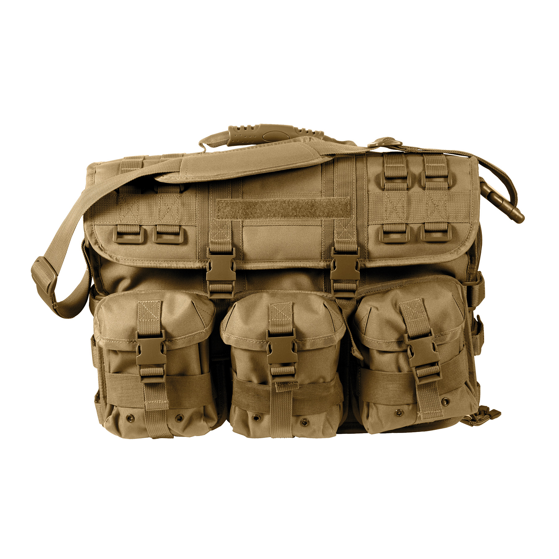 Rothco Molle Tactical Laptop Briefcase - Coyote Brown