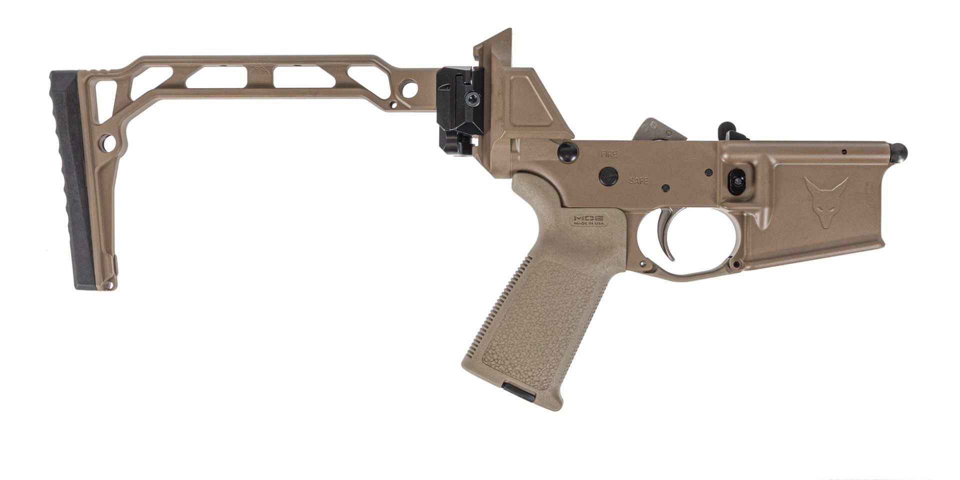 Blem PSA JAKL Complete Rifle Lower 5.56 NATO, MOE EPT Skeleton Stock, FDE