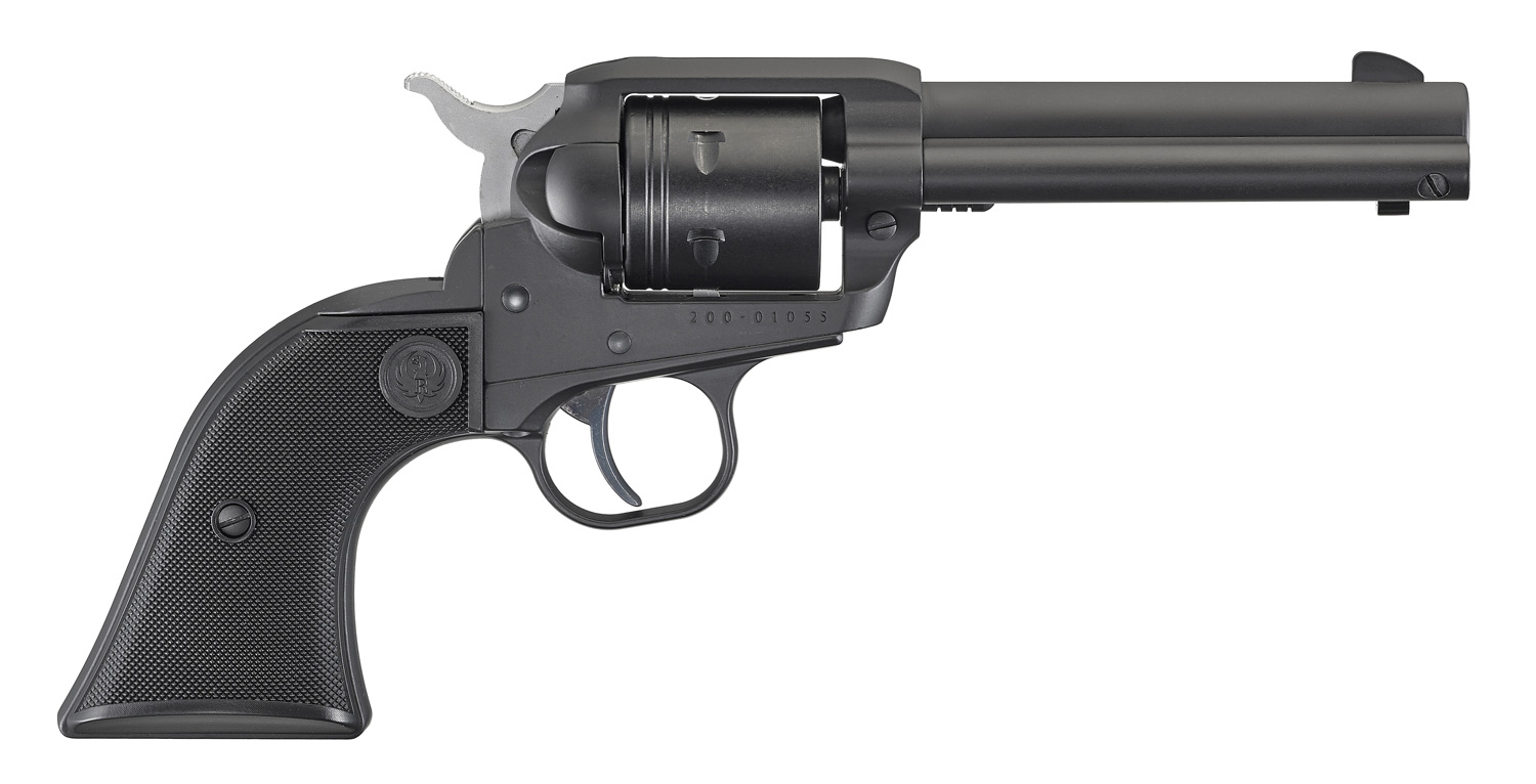 Ruger Wrangler 4.62" .22 LR Revolver - Black Cerakote