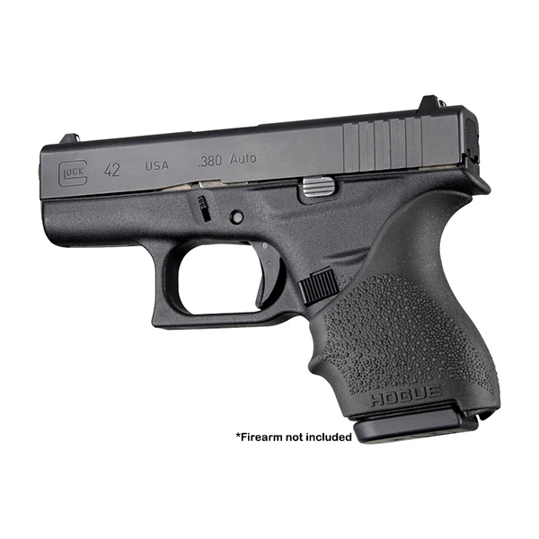 Hogue HandAll Beavertail Grip Sleeve for Glock 42/43, Black - 18200
