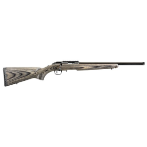 RUGER American Rimfire Target 17 HMR 18" 9rd Bolt Rifle w/ Threaded Barrel - Black / Wood Laminate