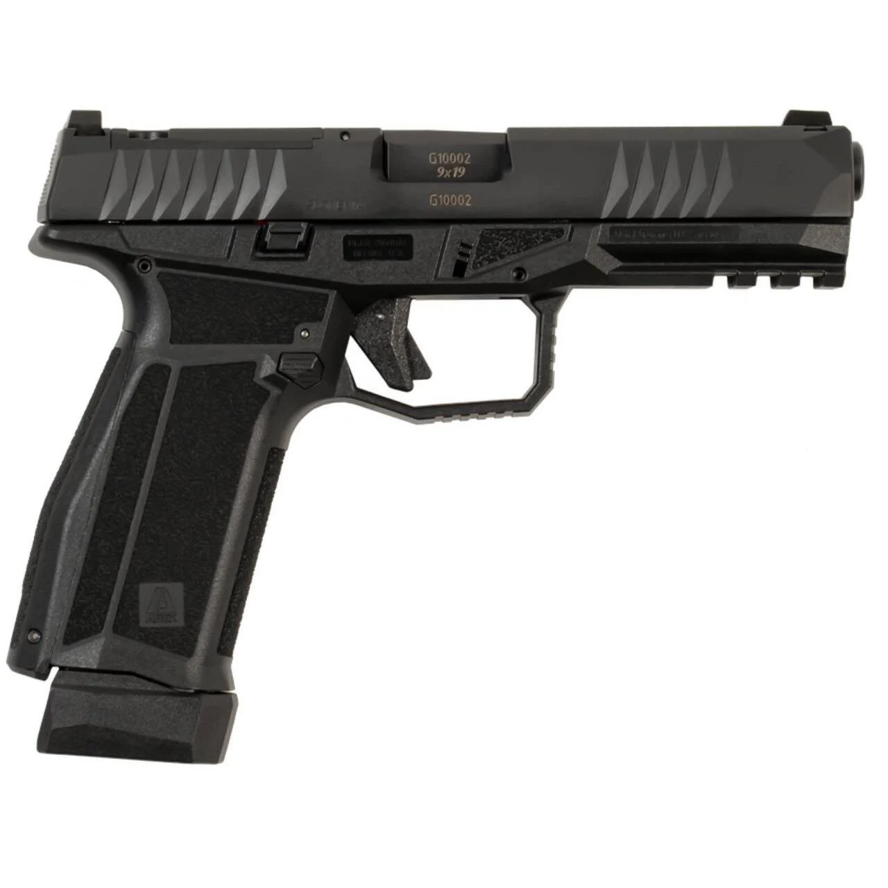Arex Delta Gen 2 L OR Handgun 9mm Luger 17(1)19(1)rd Magazines 4.5" Barrel Black