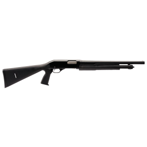 Savage Arms Stevens 320 Security Shotgun 20 Gauge - 18.5" - Matte Black - Synthetic Stock Pistol Grip
