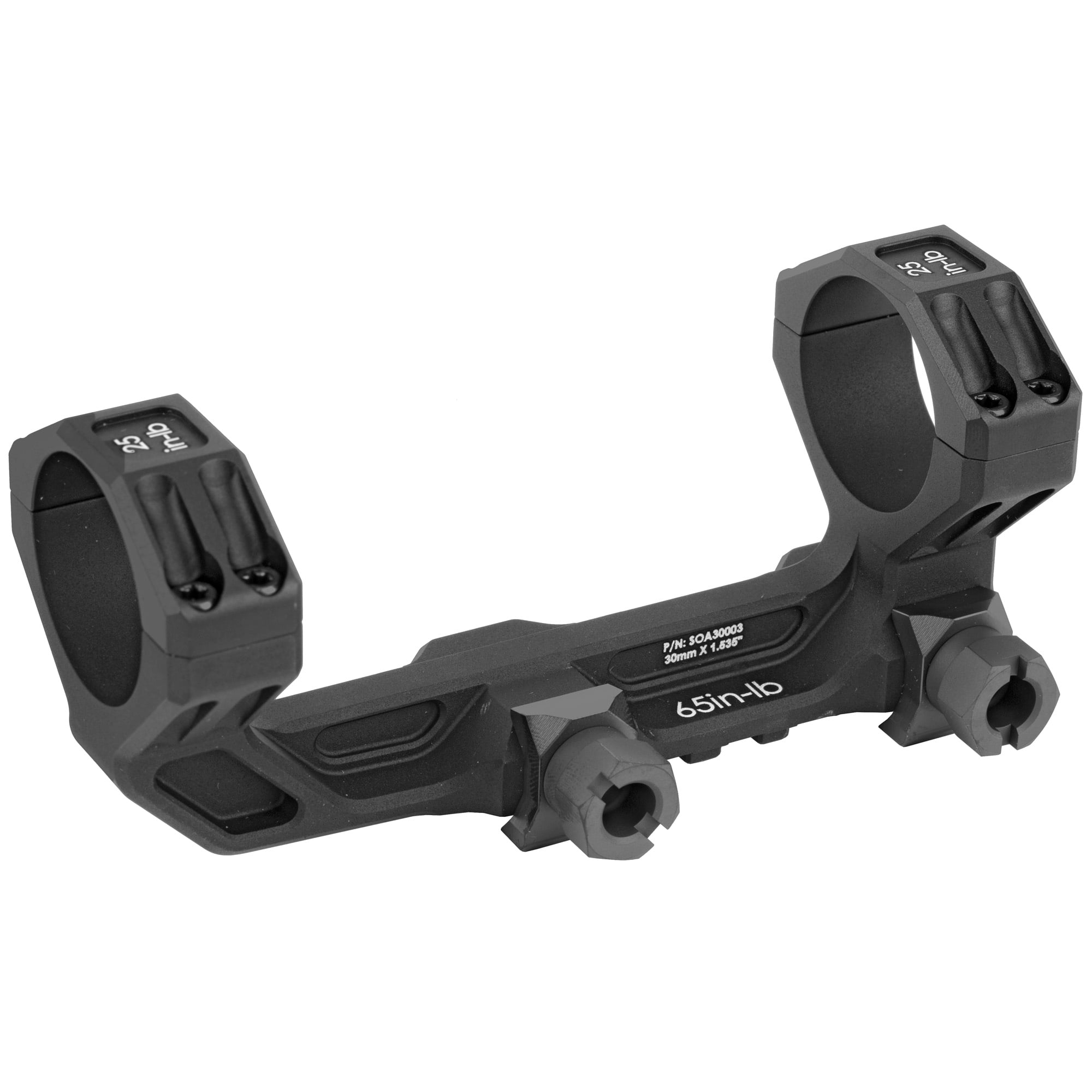 Sig Sauer ALPHA3 Mount 30mm Black Picatinny SOA30003 Powder