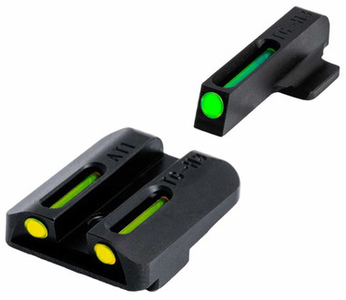 TRUGLO TFO SET - NOVAK .260/.500 YLW RS HANDGUN SIGHTS