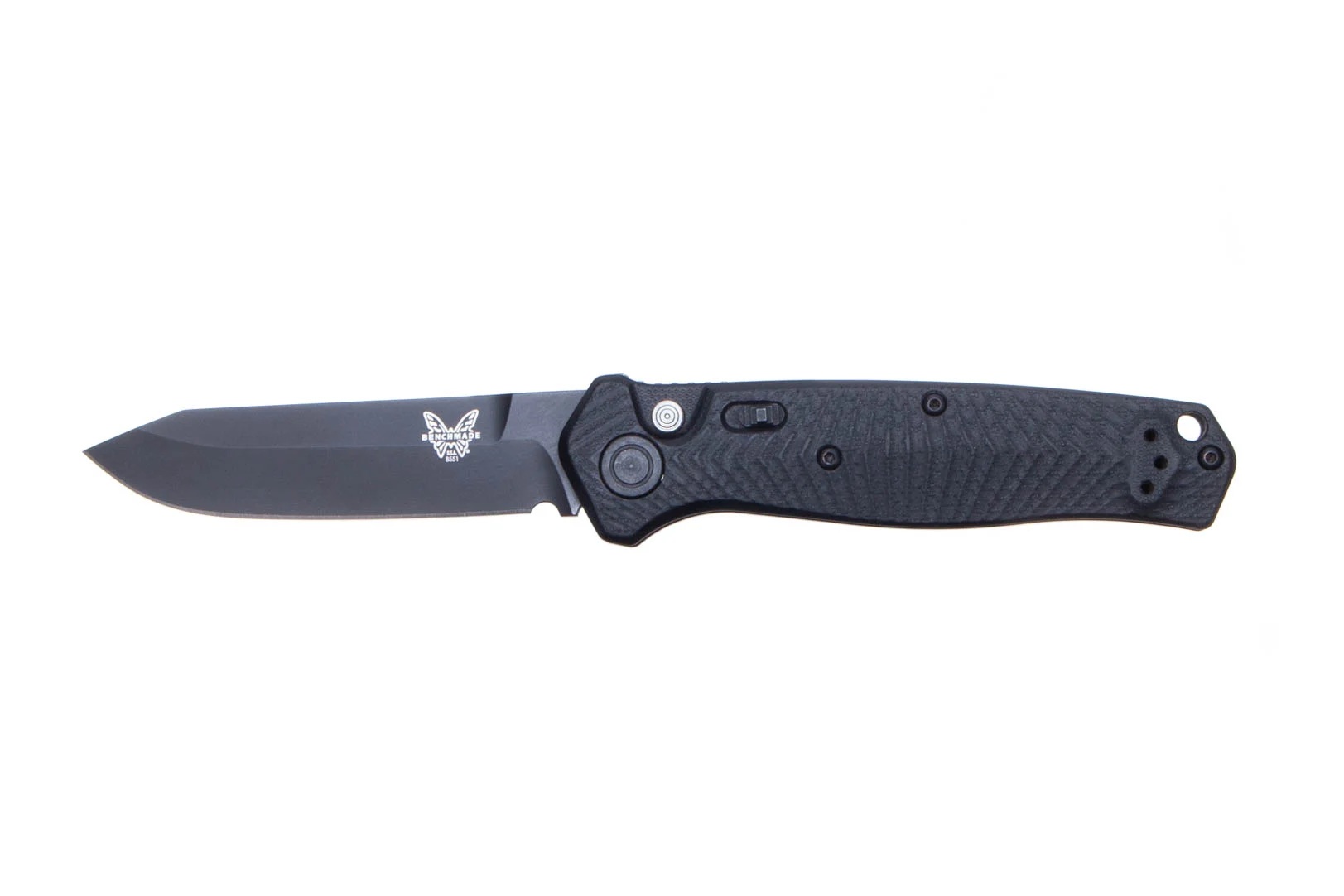 Benchmade Mediator Folding Reverse Tanto Knife, Black - 8551BK