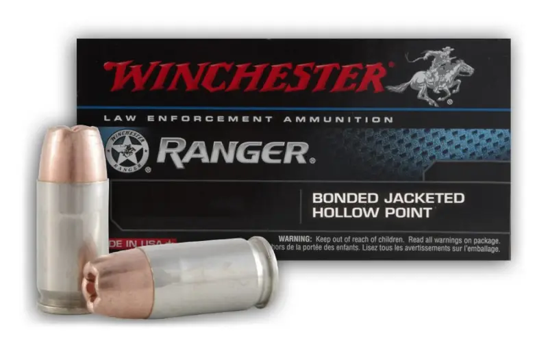 Winchester 40 S Ammunition Ranger RA40BA 165 Grain Jacketed Hollow Point 50 rounds
