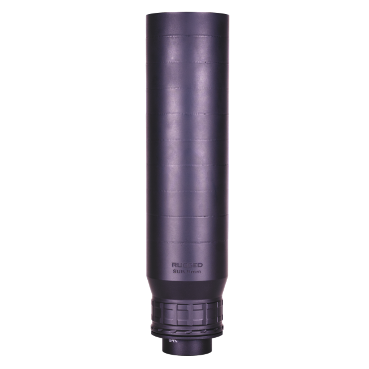 RUGGED SUB9 SUPPRESSOR 9MM, Black - SUB9