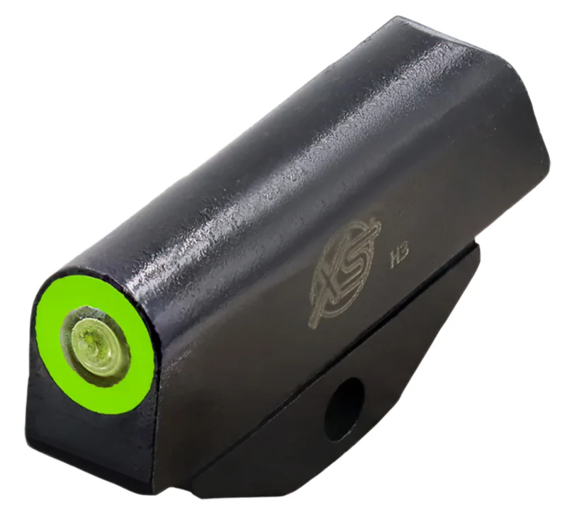 XS Sights SWRV001P4 Standard Dot Front Green Tritium/Black Oxide Frame, Fits S Bodyguard