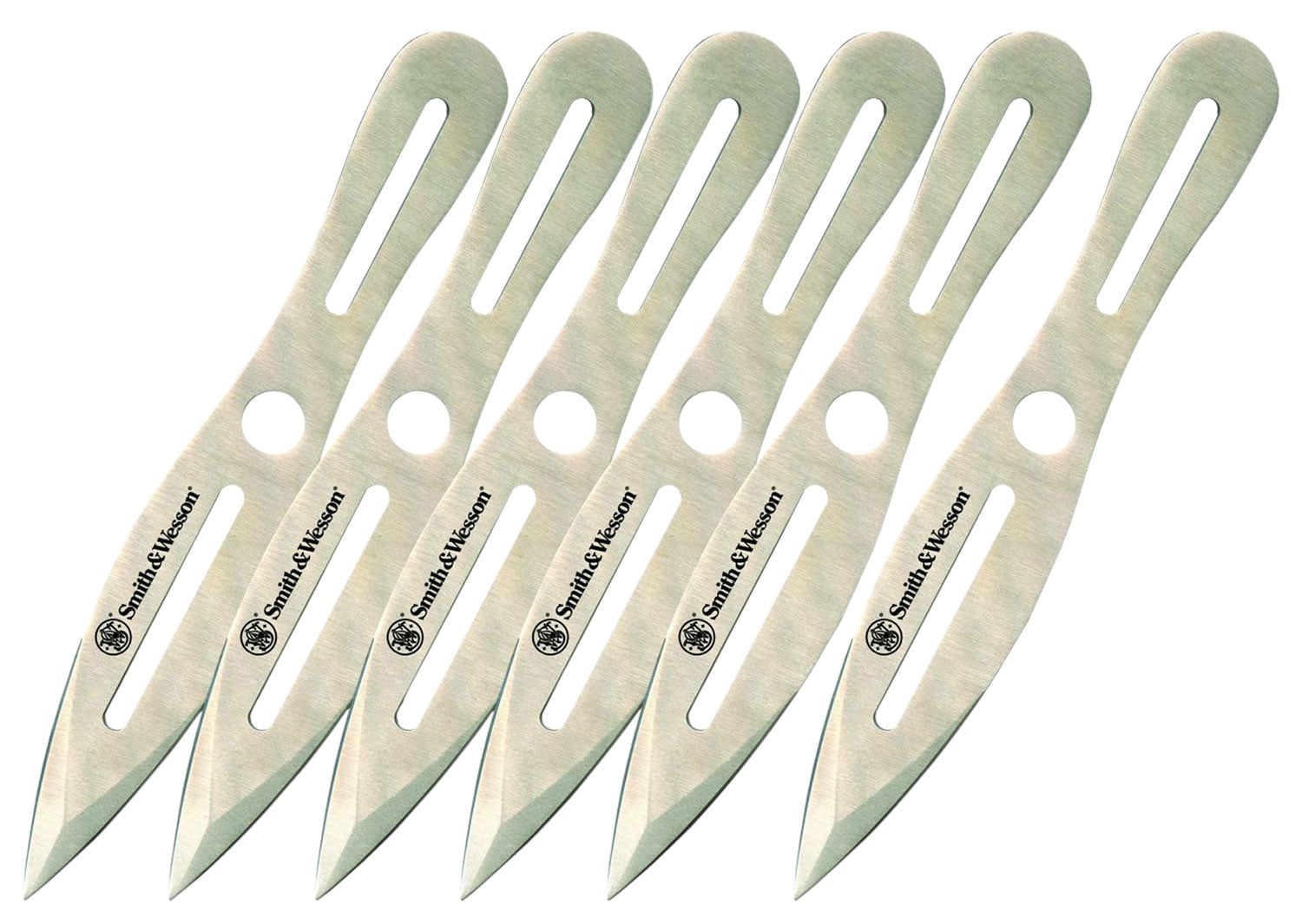 Smith & Wesson Dual Edged Spear Point Throwing Knife Set, 6/pack - SWTK8CP