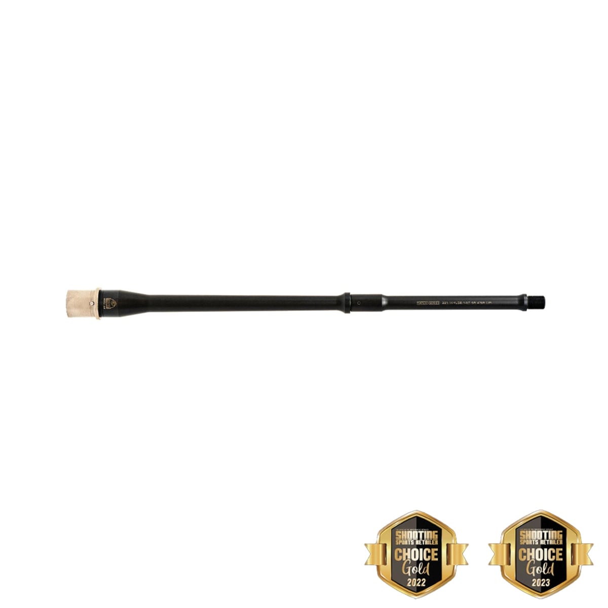 Faxon Firearms Match Pencil 5R Button Rifled Barrel .223 Wylde 16", Black