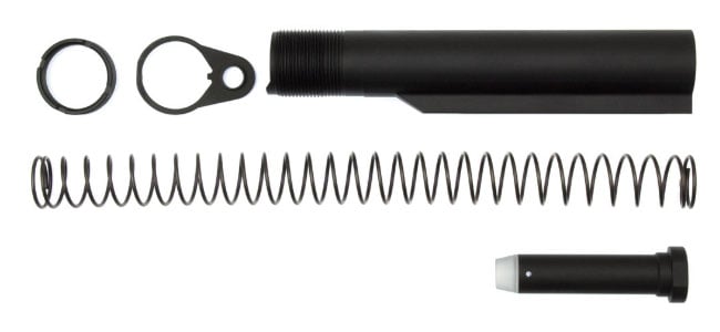 San Tan Tactical AR-15 Carbine Buffer Tube Kit, Black - STT-CBTK-E