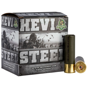 Hevishot 60002 Hevi-Steel 12 Gauge 3 1 1/4 oz 2 Shot 25 Bx/ 10 Cs