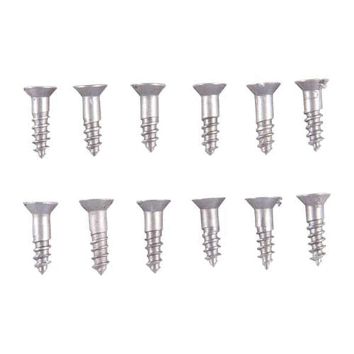 Brownells #3 x 0.38" Flat Head Wood Screw, Pack of 12
