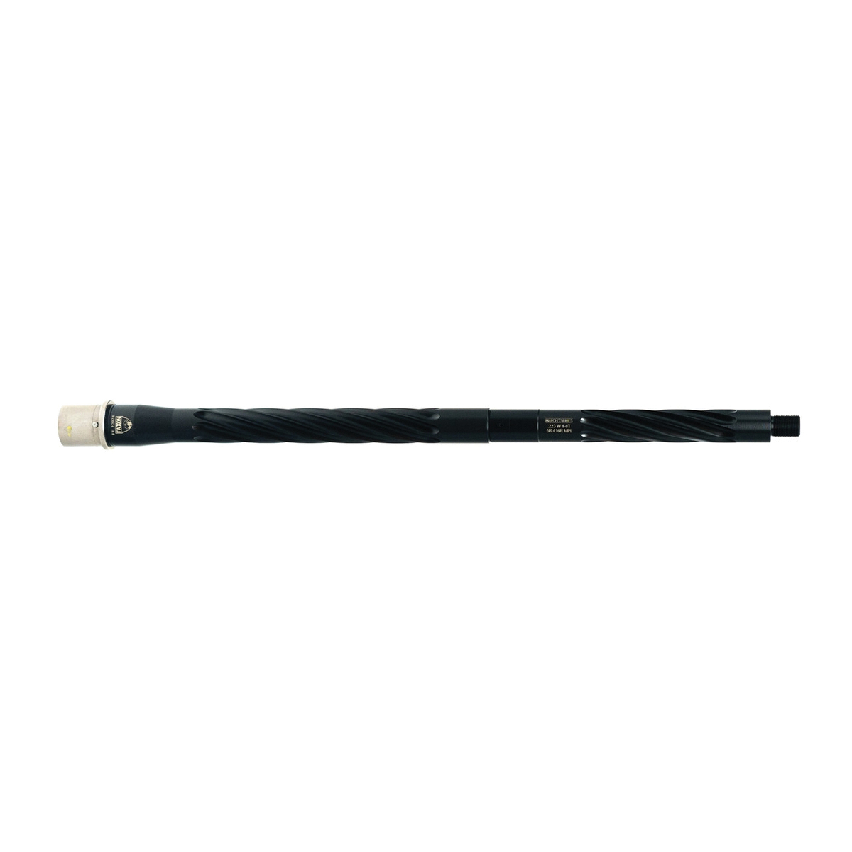 Faxon Firearms Match Spiral Fluted 5R Rifled Barrel .223 Wylde 16", Black