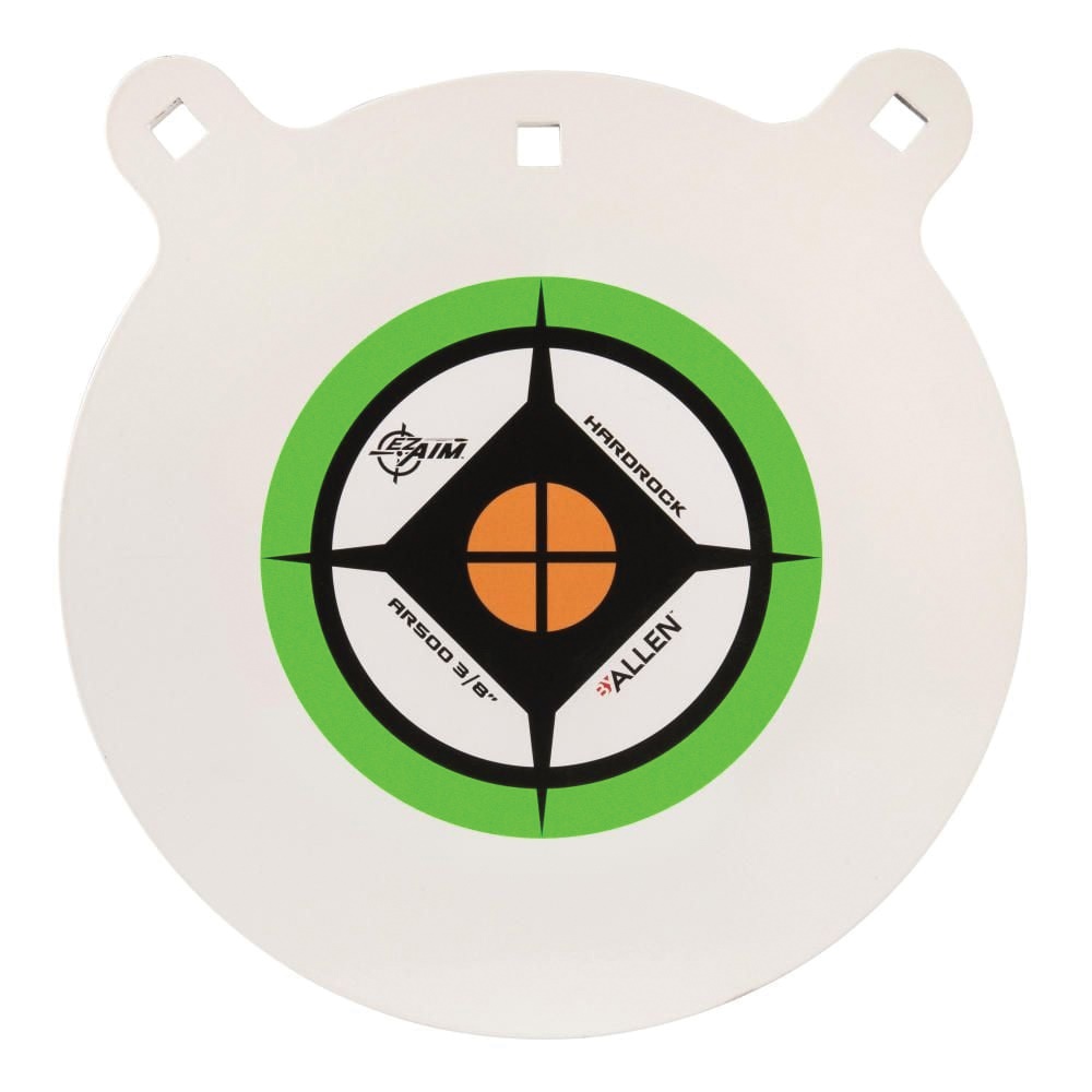 EZ Aim Hardrock Gong Shooting Target - Black/Green/White - 15599