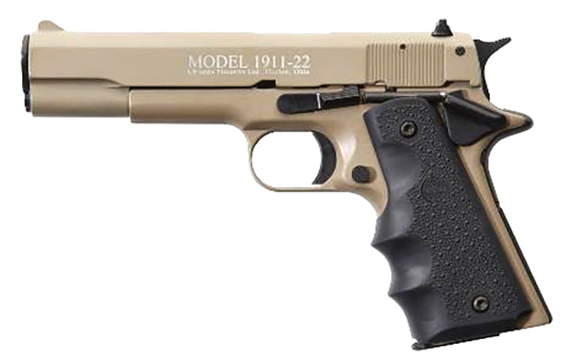 Chiappa 1911 .22 LR Pistol 5" Barrel Tan with Hogue Grips