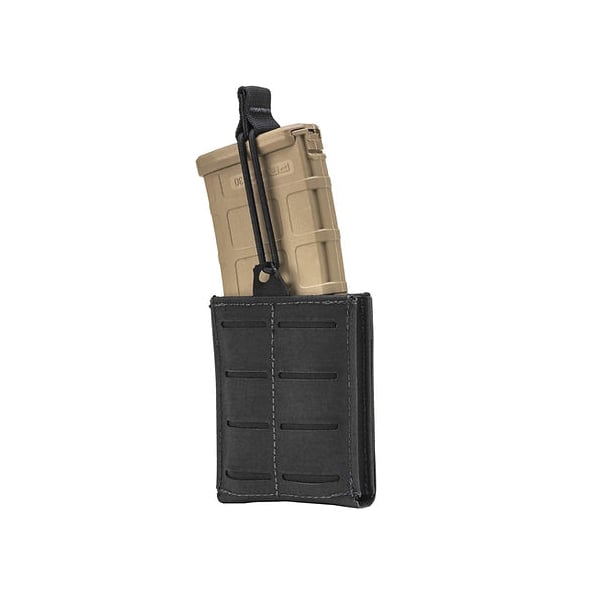 TAC Shield RZR Molle Single Rifle Magazine Pouch, Black