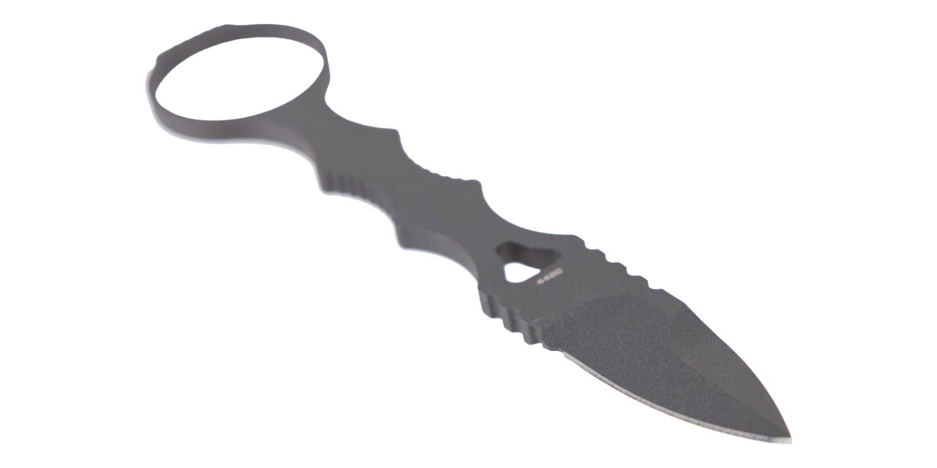 Benchmade Mini SOCP Fixed Blade Dagger Knife, Tungsten Grey - 177GY