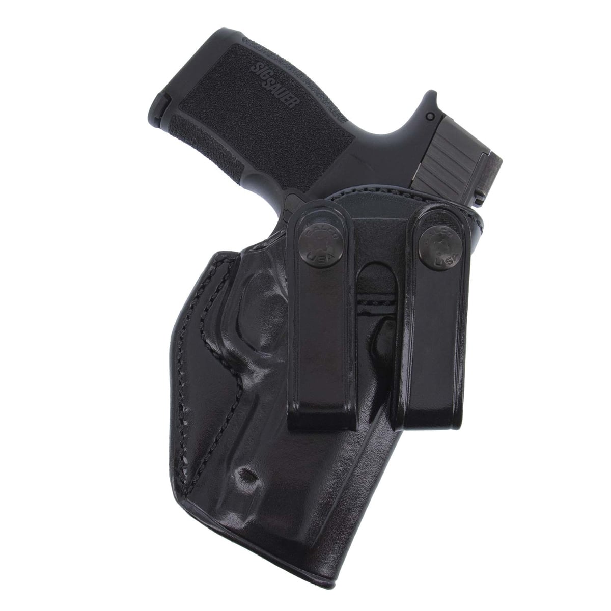 Galco Summer Comfort Taurus GX4 IWB Holster RH - Black Leather, Comfortable and Stylish Solution for Concealed Carry - SUM892RB
