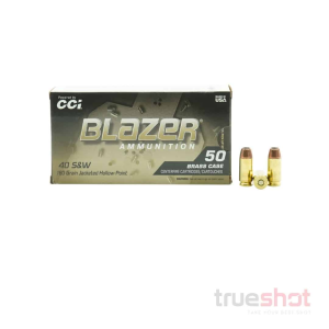 CCI - Blazer - 40 S&W - 180 Grain - JHP - 500