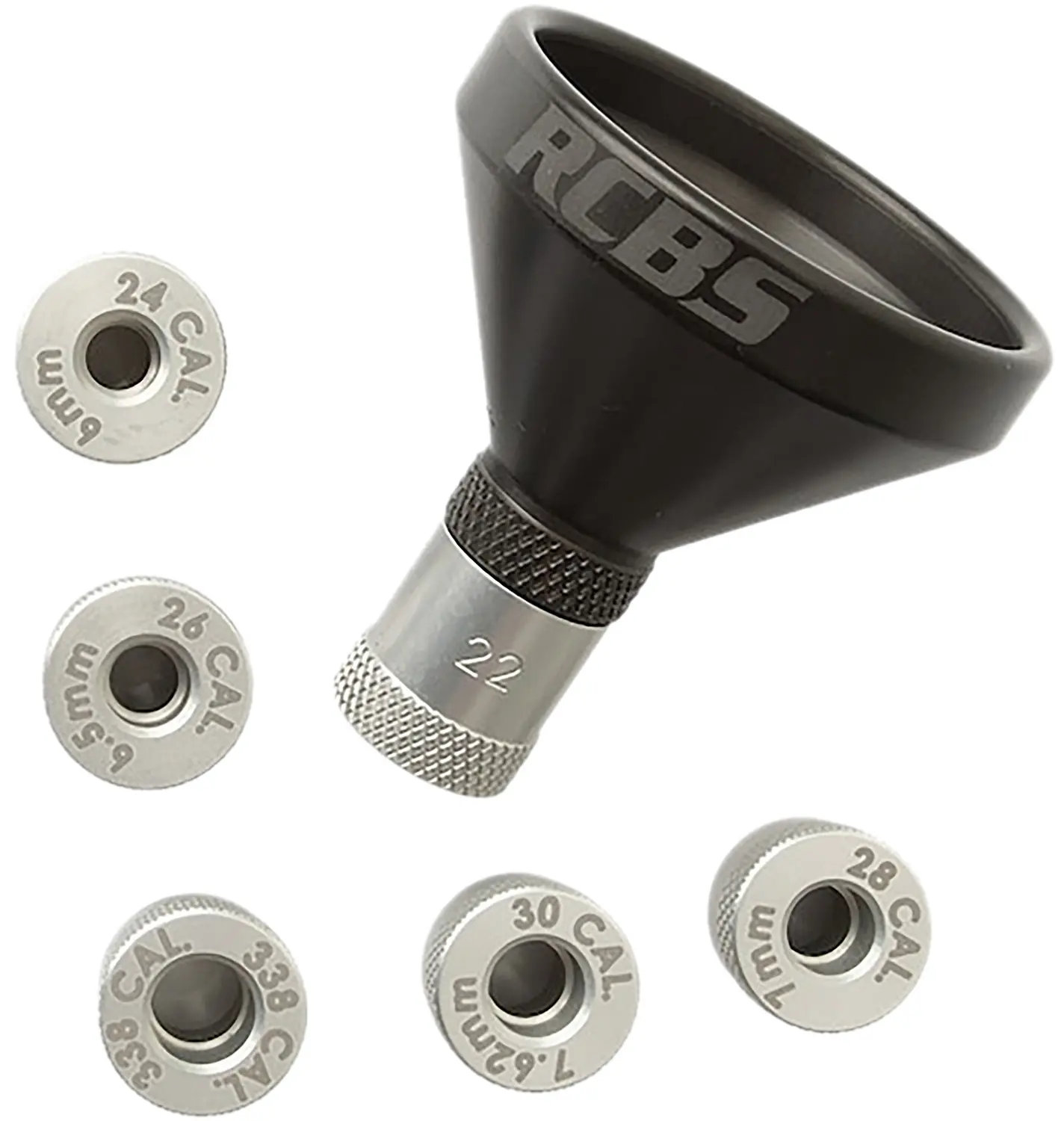 RCBS 98820 MatchMaster Powder Funnel Kit Aluminum