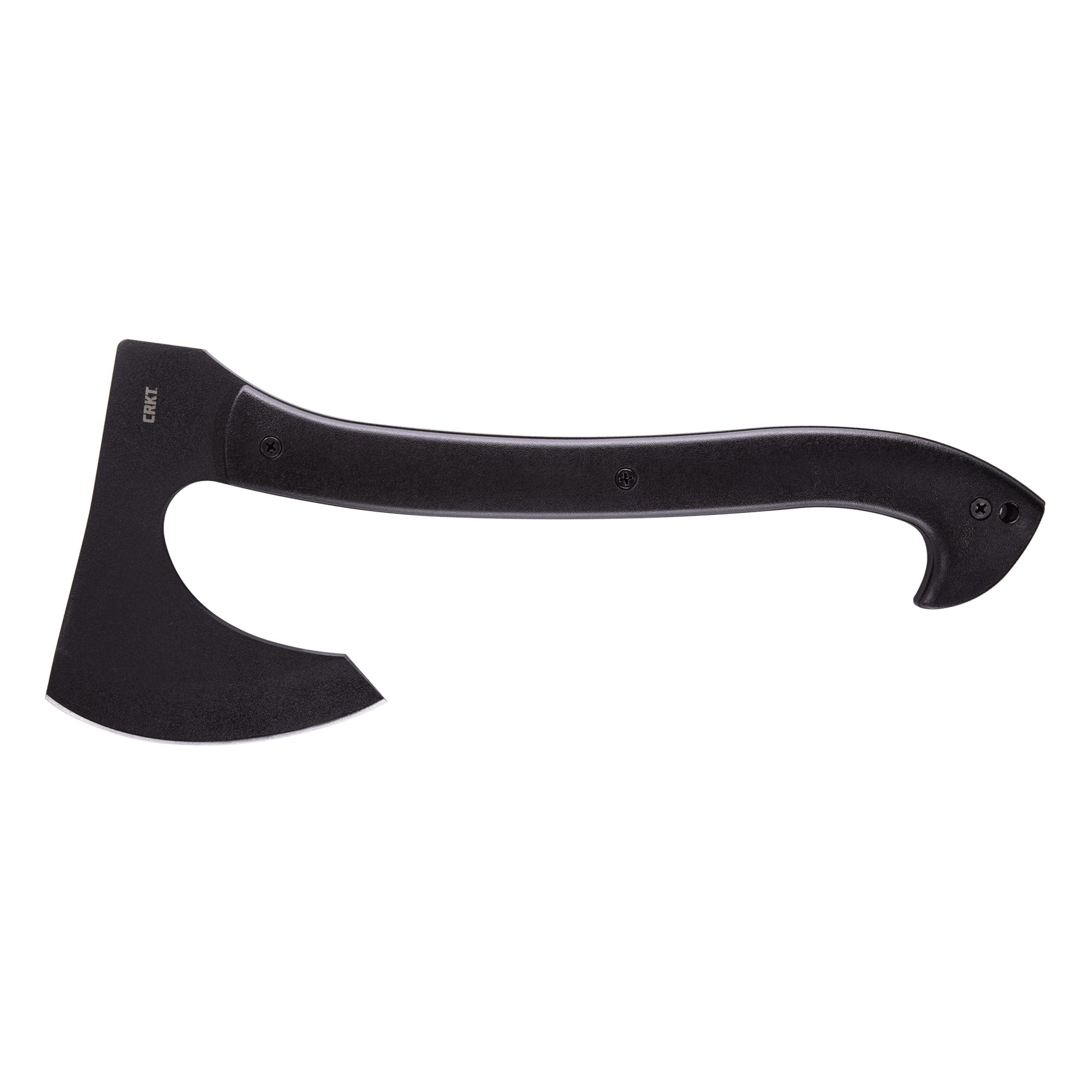 CRKT Skeggox T-Hawk Black Plain w/Sheath - 2917