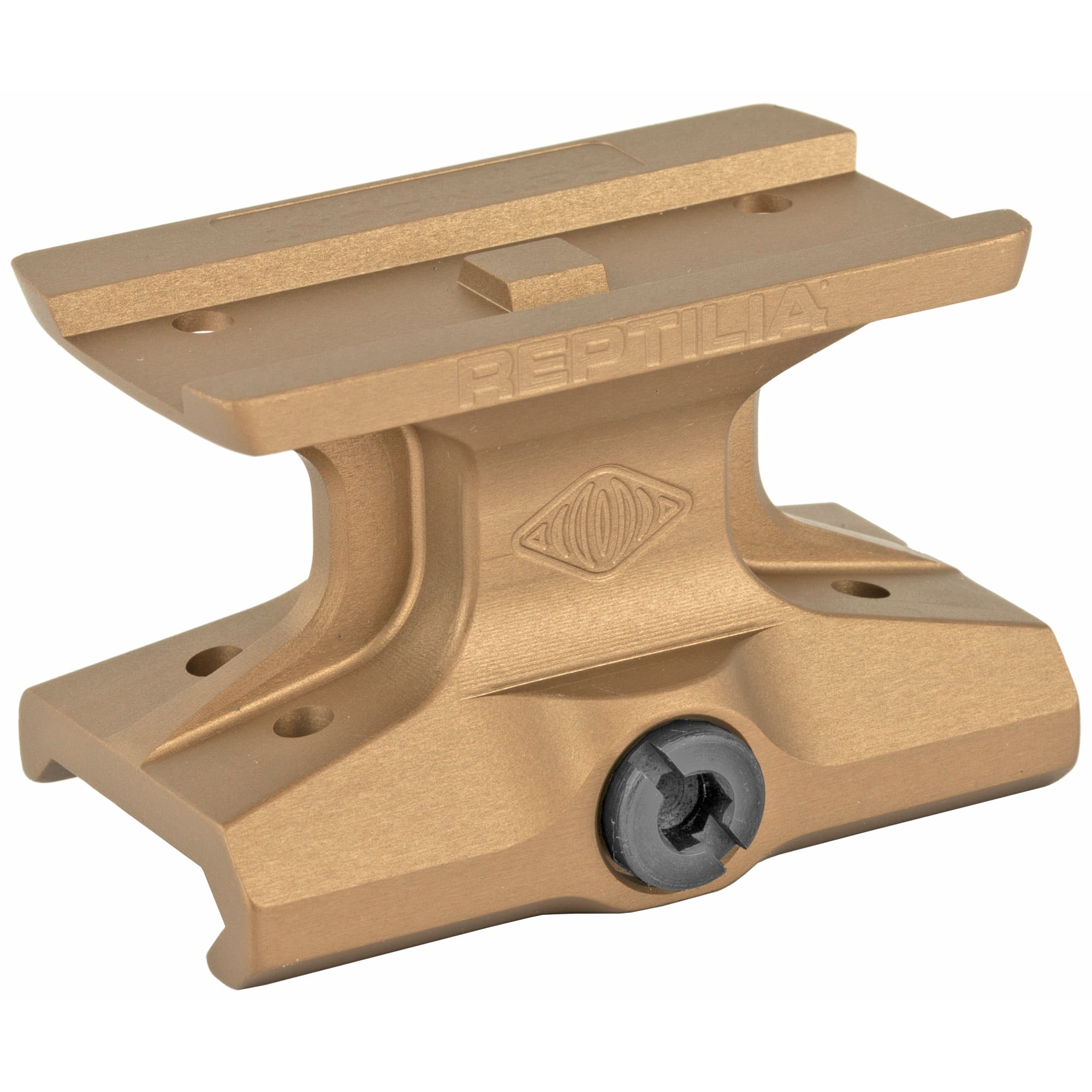 Reptilia DOT Mount, Lower 1/3 Co-Witness, Fits Aimpoint Micro, Anodized Flat Dark Earth