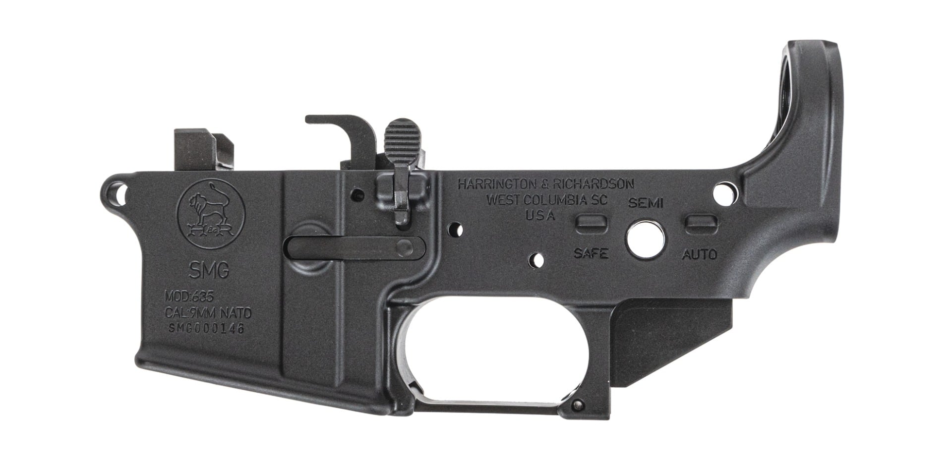 Harrington & Richardson 635 Stripped Lower, Black