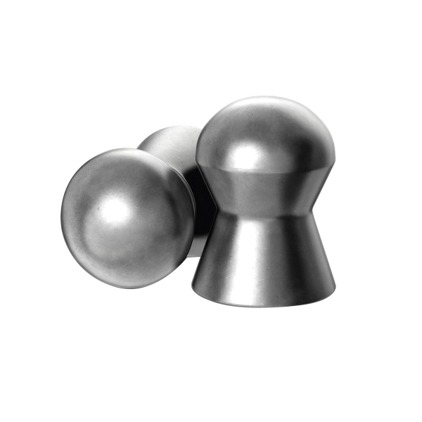H&N Field Target Trophy .25 Cal Domed Medium Weight Airgun Pellet, 20.06 gr 200rds