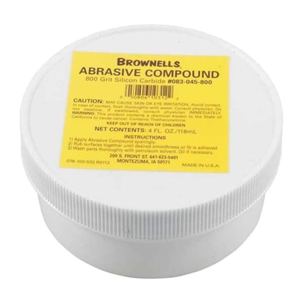 Brownells 800 Grit Abrasive Compound, 4 fl oz