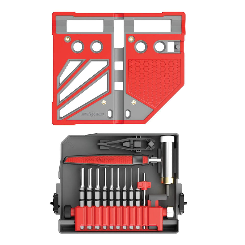 Real Avid Master Bench Block Bench Block Pro-Kit, Gray/Red