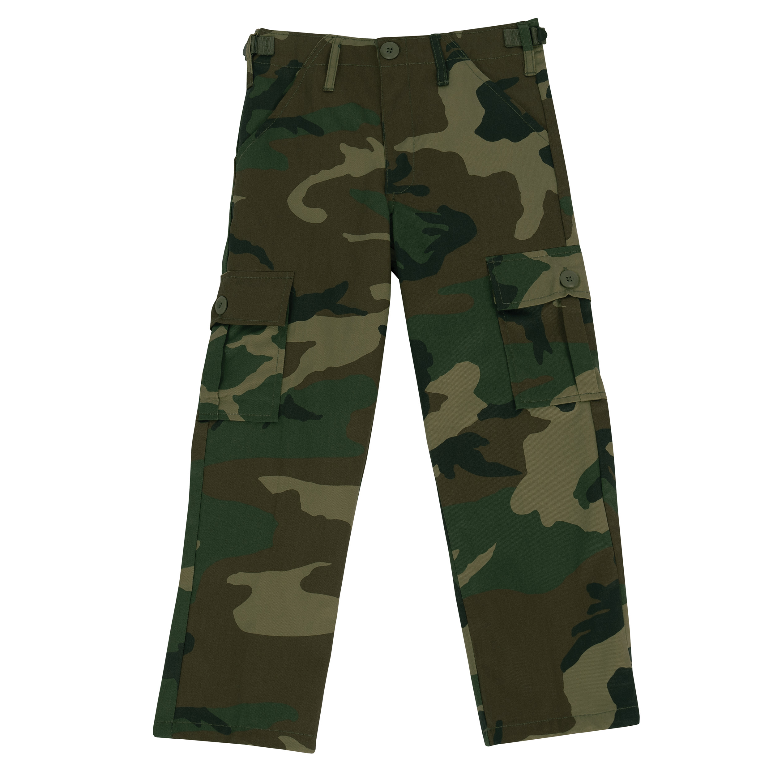 Rothco Kids Cargo Pants - Woodland Camo, 2