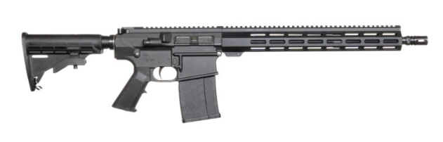 Andro Corp 16" 308 Win Divergent Forged Rifle 20rd, Base Black - 30816DBFORGED